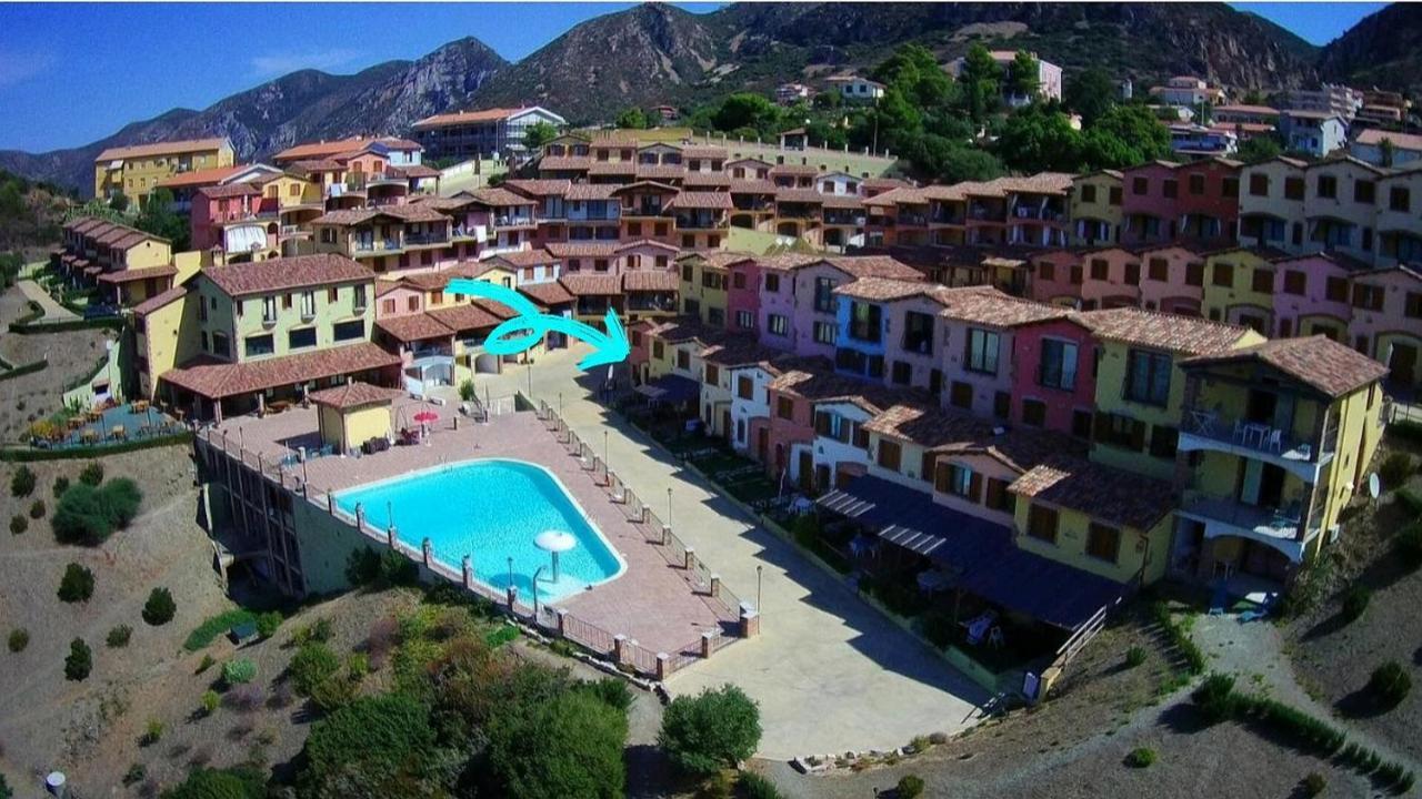 فيلا L'Estasi Tanca Piras A Bordo Piscina Con Vista Mare Nebida المظهر الخارجي الصورة